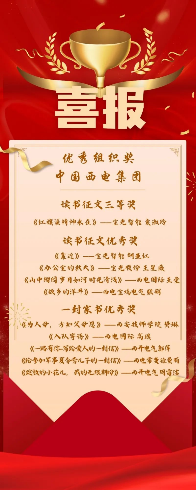榜上有名！“书香三八”评选揭榜，尊龙凯时巾帼收获丰硕！